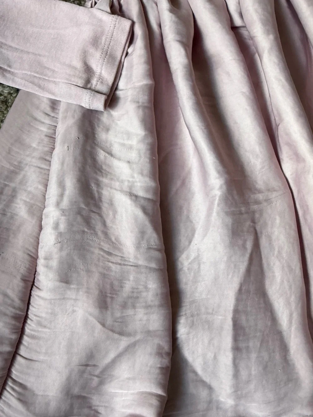 GAP Blush Silk Dress (XS)